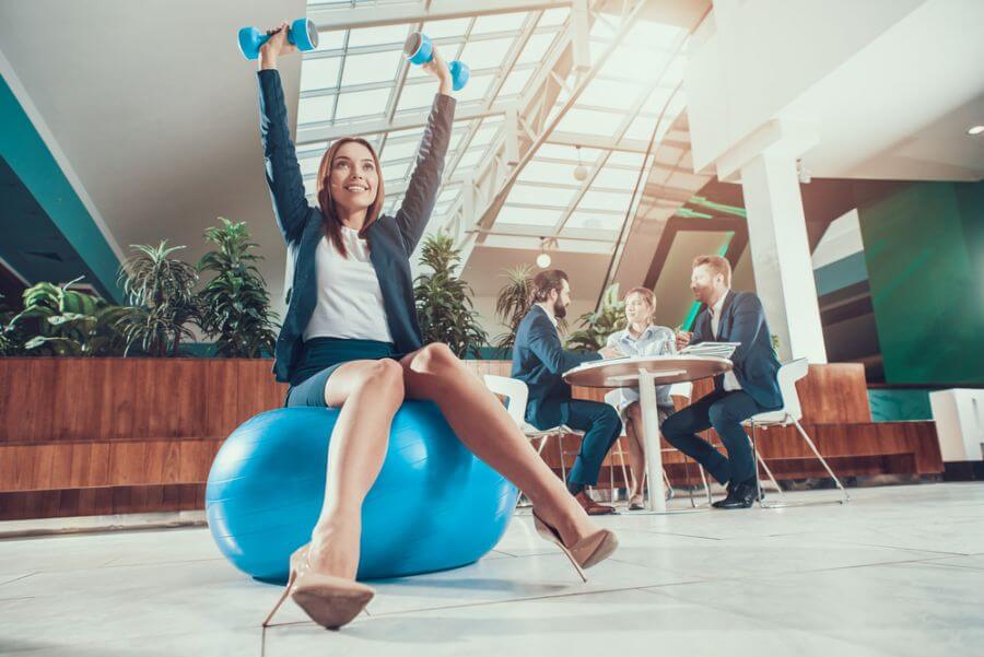Exercise Equipment for the Office Cubicle