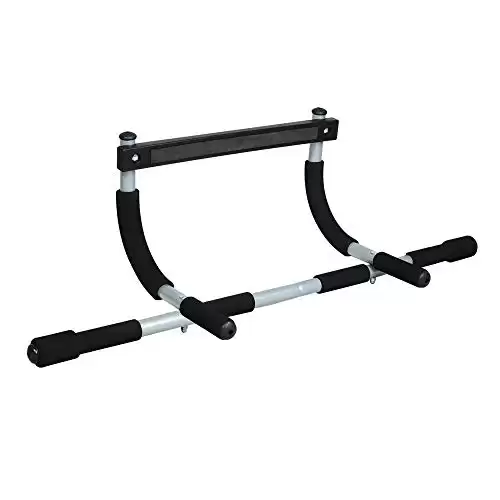 Iron Gym Pull Up Bar with Adjustable Width Locking