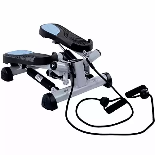 EFITMENT Fitness Stepper with Resistance Bands